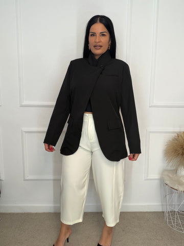 Chaqueta botón lisa