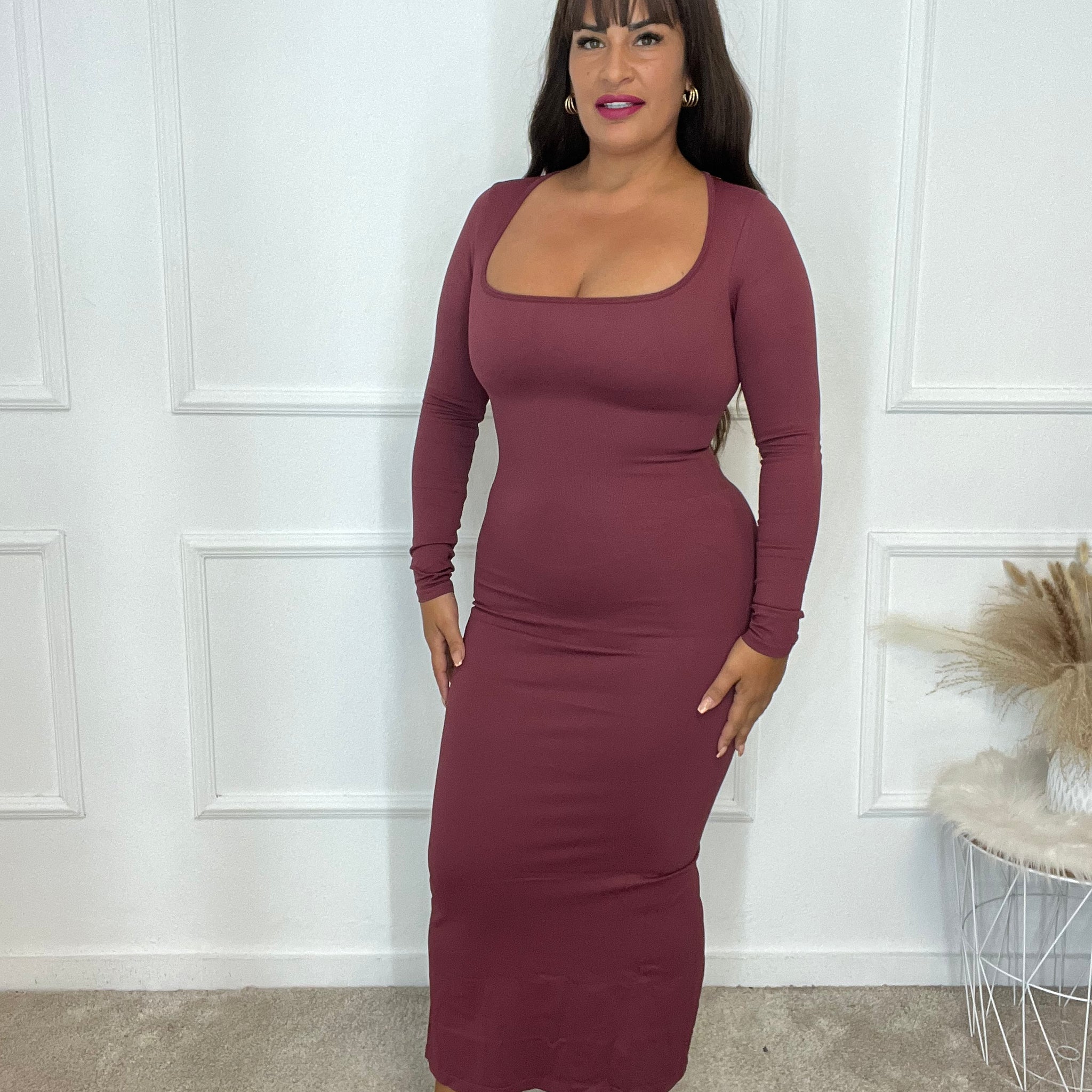 Vestido reductor escote Aqua