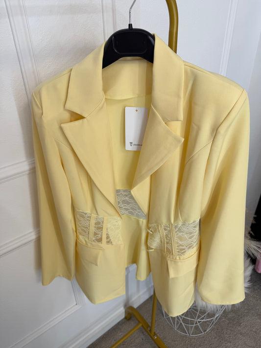 Blazer encaje nueva