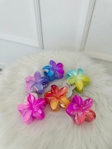 Pinza Flor multicolor