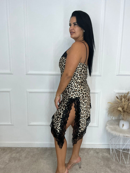 Vestido Lencero pico