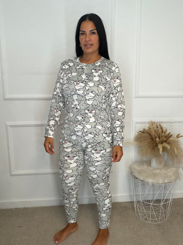 Pijama ardilla terciopelo