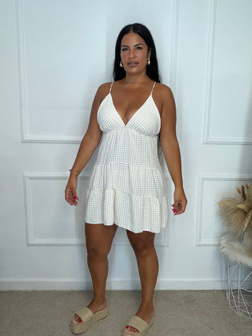 Vestido vichi corto