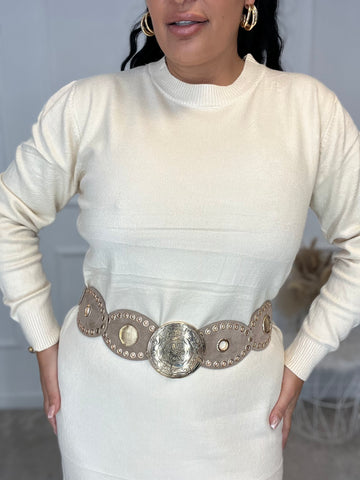 Cinturón Flor elástico