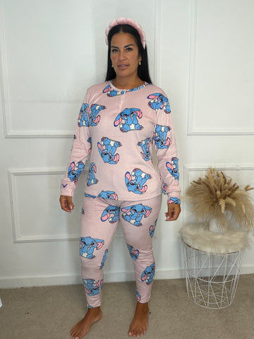 Pijama stick terciopelo