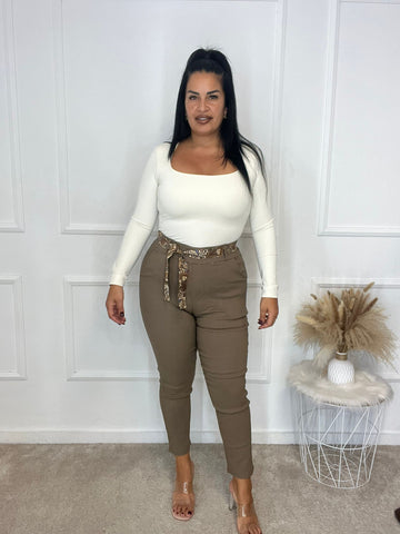 Pantalón elástico lazo