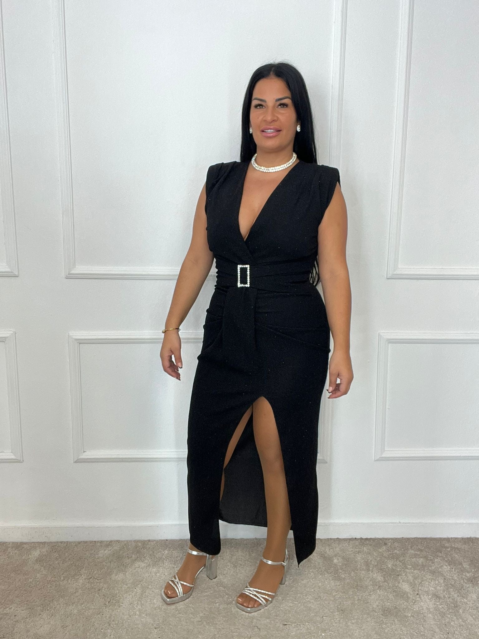 Vestido Naryis brillo