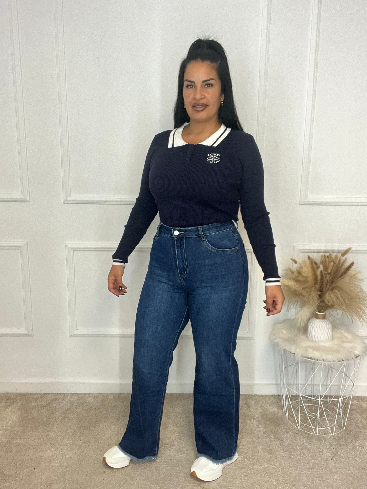 Pantalón Vaquero fleco (678)