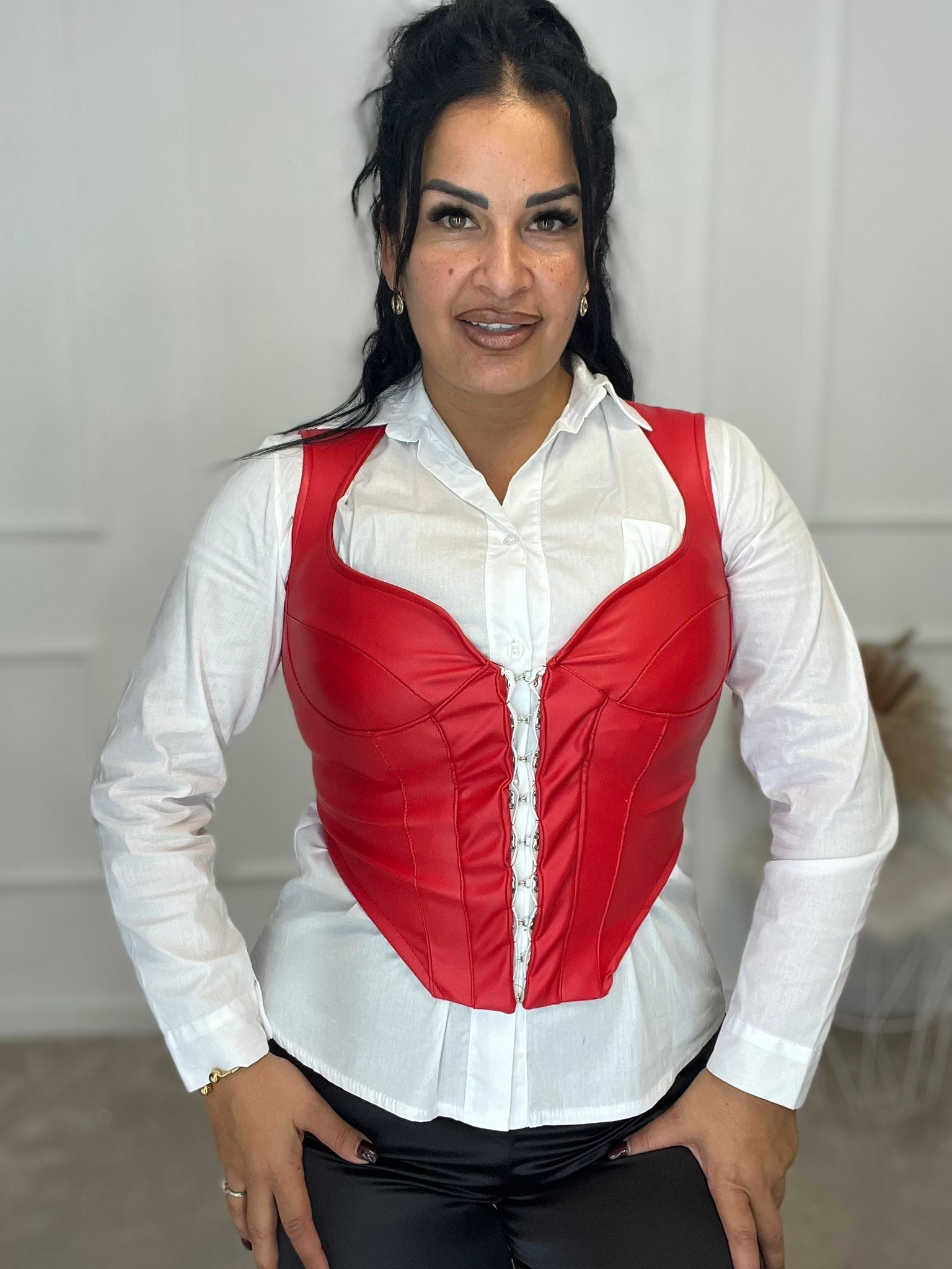 Top polipiel Corset