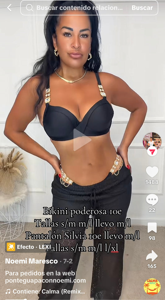Pantalón Silvia encaje