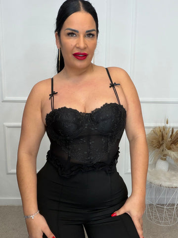 Corset encaje  (9838)