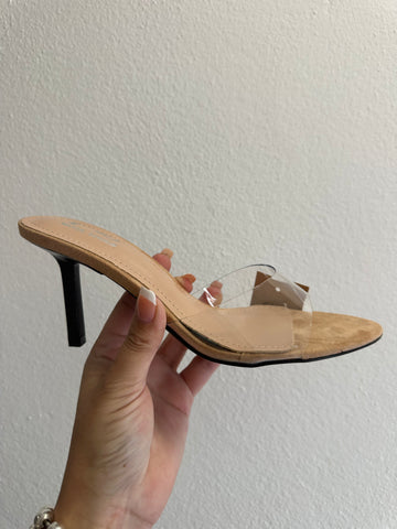 Tacón Salón transparente