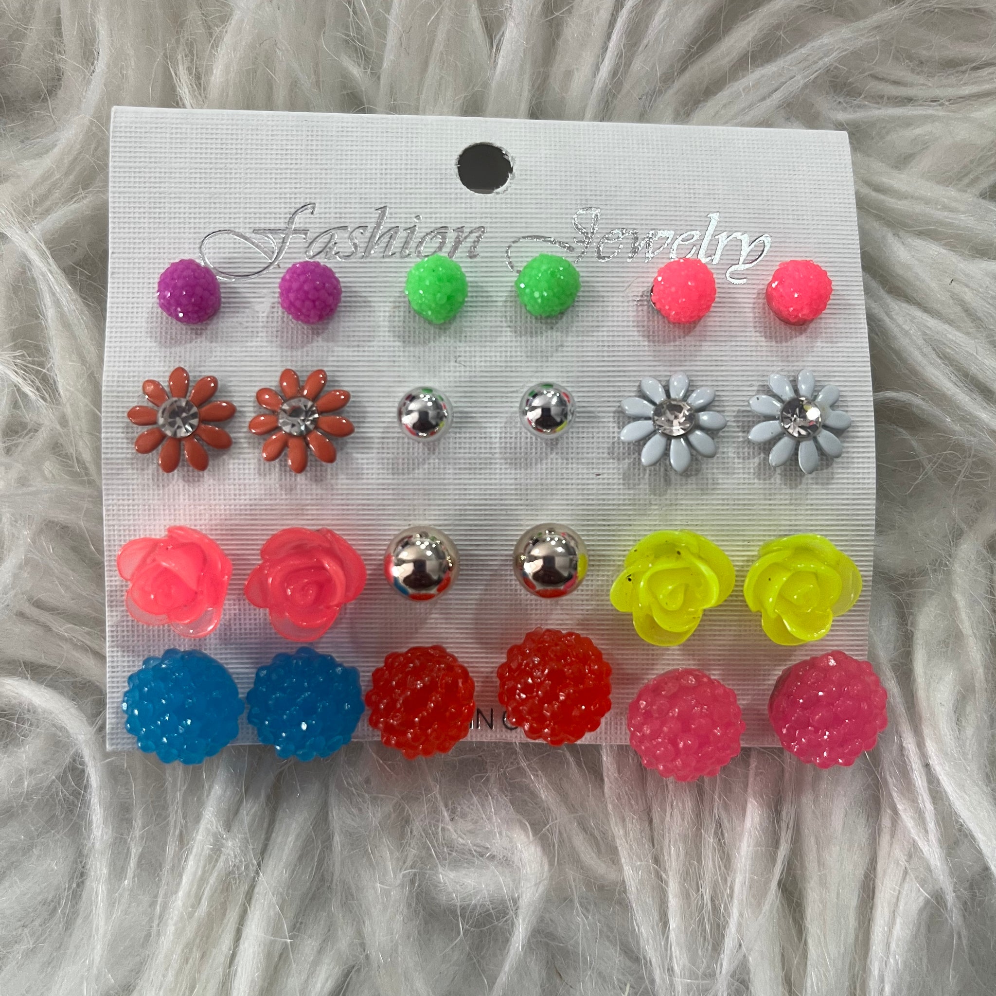 Pendientes Flúor