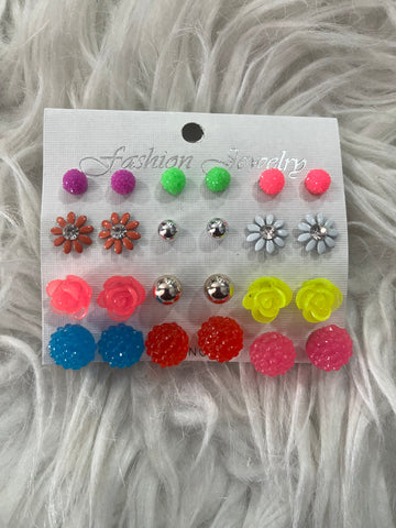 Pendientes Flúor