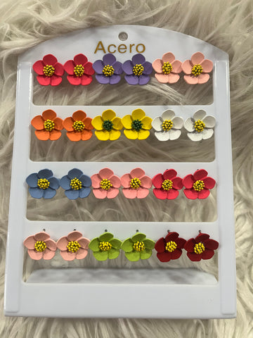 Pendiente Flor 1