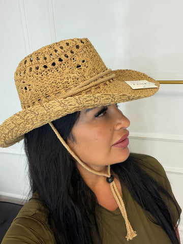 Sombrero Rafia Noemi