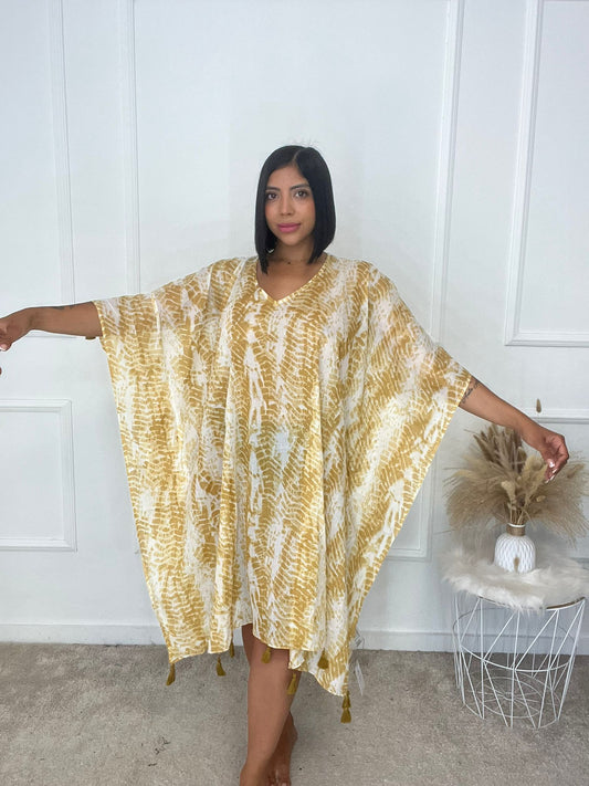 Vestido playero Tropical