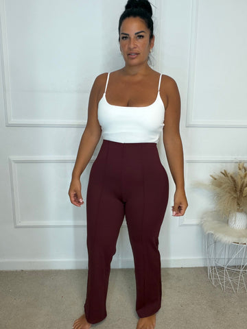 Pantalón Licra burdeos (580)