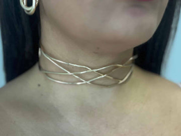 Choker Cruzado