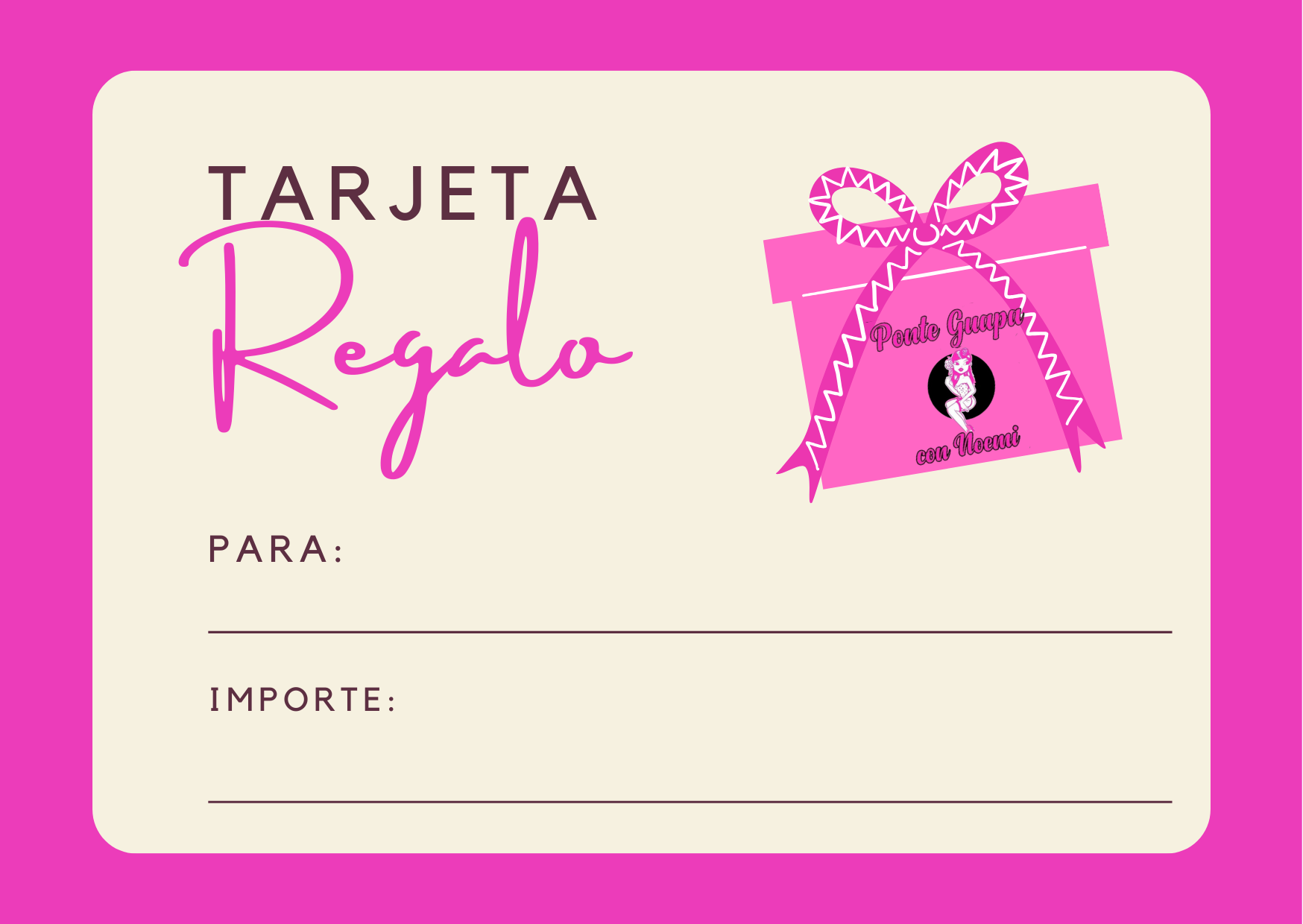 Tarjeta de Regalo