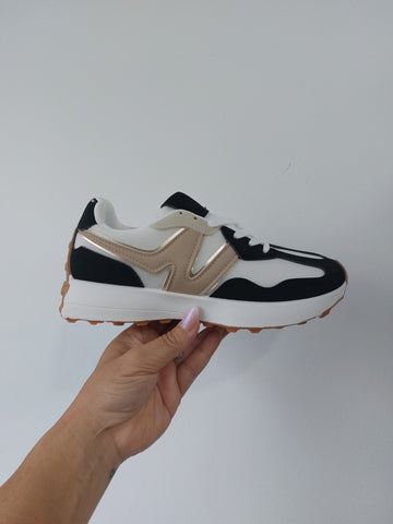 Tenis Neda blanco/negro